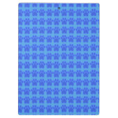 青い猫足 クリップボード (裏面)