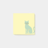 青い猫 ポストイット (正面)