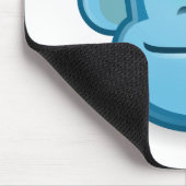 青い猿 マウスパッド (コーナー)