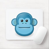 青い猿 マウスパッド (マウス)
