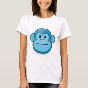 青い猿 Tシャツ