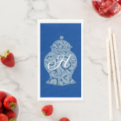 青い王室のジャー生姜のモザイク (インサイチュ)