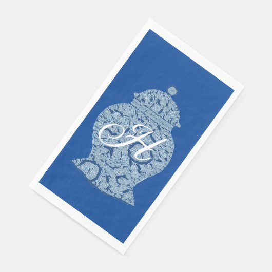 青い王室のジャー生姜のモザイク (コーナー)