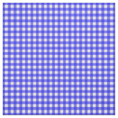 青い王室のチェックのギンガムの家の缶蓋 ファブリック (見本)