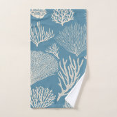 青い珊瑚礁 バスタオルセット (ハンドタオル)