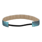 青い球体3D アスレチックヘッドバンド (裏面)