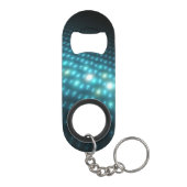 青い球体3D キーホルダー栓抜き (裏面)