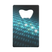 青い球体3D クレジットカード栓抜き (裏面)