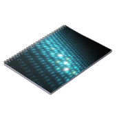 青い球体3D ノートブック (左側)