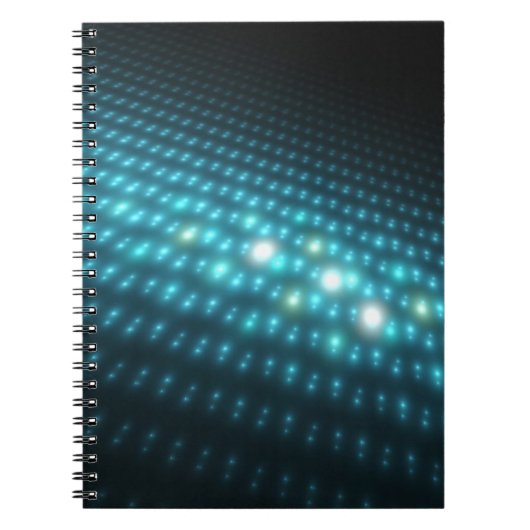 青い球体3D ノートブック (正面)