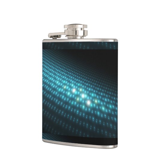 青い球体3D フラスク (左)