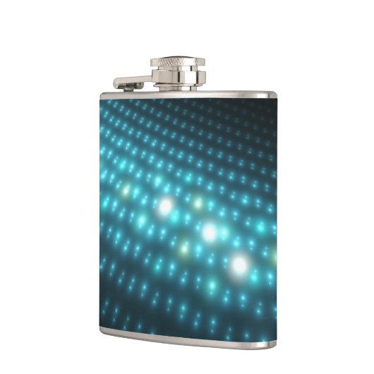 青い球体3D フラスク (左)