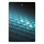 青い球体3D ミニクリップボード (裏面)