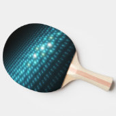 青い球体3D 卓球ラケット (横)