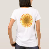 青い球002bのTシャツ Tシャツ (裏面)
