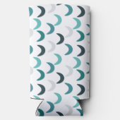 青い瑪瑙のクレセント スリム缶クーラー (裏面)