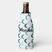 青い瑪瑙のクレセント ボトルクーラー (ボトル正面)