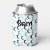 青い瑪瑙のクレセント 缶クーラー (缶正面)