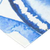 青い瑪瑙のスライス テーブルクロス (アングル)