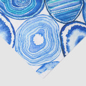 青い瑪瑙のスライス 薄葉紙 (詳細)