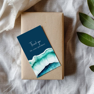 青い瑪瑙の効果を購入していただき、ありがとうございます エンクロージャーカード