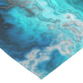 青い瑪瑙1 ショートテーブルランナー (コーナー)