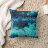 青い瑪瑙 クッション (ブランケット)