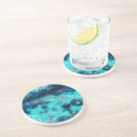 青い瑪瑙 コースター (側面)