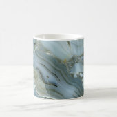 青い瑪瑙 コーヒーマグカップ (中央)