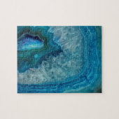 青い瑪瑙 ジグソーパズル (横)