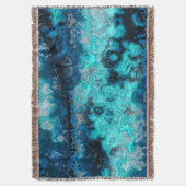 青い瑪瑙 スローブランケット (正面縦)