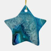 青い瑪瑙 セラミックオーナメント (裏面)