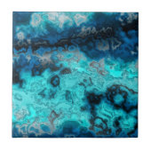 青い瑪瑙 タイル (正面)