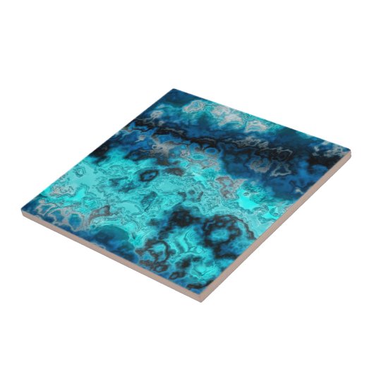 青い瑪瑙 タイル (側面)