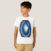 青い瑪瑙 Tシャツ (正面フル)