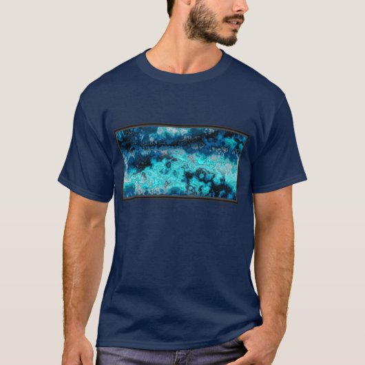 青い瑪瑙 Tシャツ (正面)