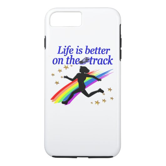 青い生命はトラックのデザインで良い Case-Mate iPhoneケース (裏面)