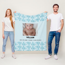 青い男の赤ちゃん名誕生日付統計 |フォトベビー フリースブランケット