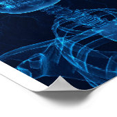 青い男 ポスター (角)