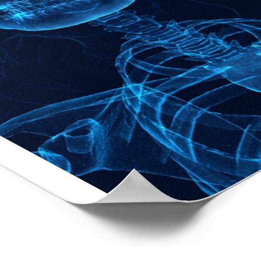 青い男 ポスター (角)