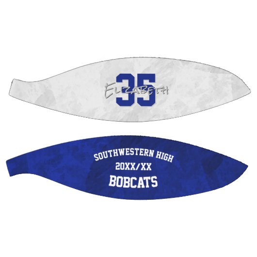 青い白いチーム名シーズンのギフトの終わり バスケットボール (パネル)