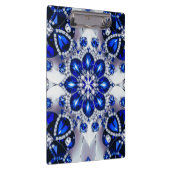 青い白い色の愛国的なクリップボード クリップボード (右)