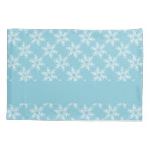 青い白い雪 枕カバー (裏面)