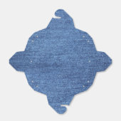 青い白のデニムテクスチャルックイメージ フェイバーボックス (折り畳みなし)