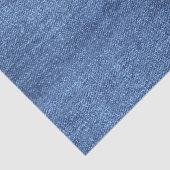 青い白のデニムテクスチャルックイメージ 薄葉紙 (詳細)