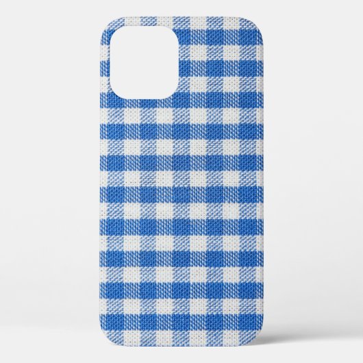 青い白の並んだダイニングの服。 Case-Mate iPhoneケース (裏面)