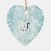 青い白の《写真》ぼけ味 セラミックオーナメント (右)