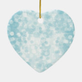 青い白の《写真》ぼけ味 セラミックオーナメント (裏面)