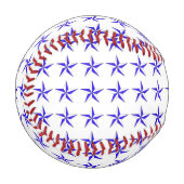 青い白は野球を主演します 野球ボール (正面左)