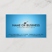 青い白熱芝生の刈るロイヤリティ ロイヤリティカード (正面)